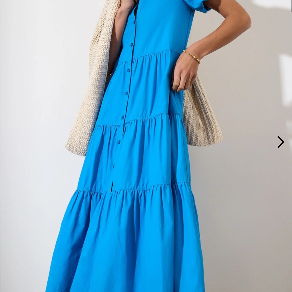 Brochu Walker Havana Dress Teal EUC